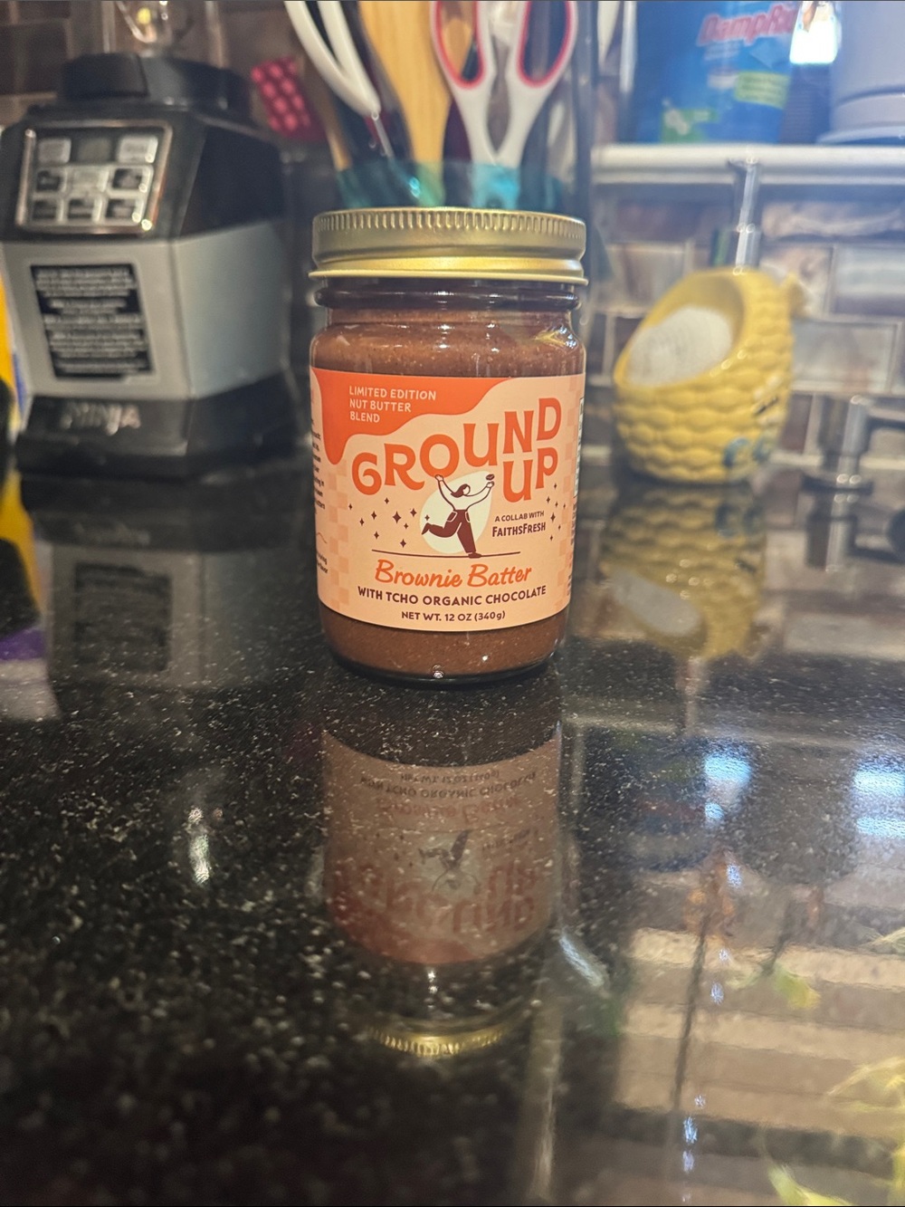 Ground Up Brownie Batter Nut Butter - Brown